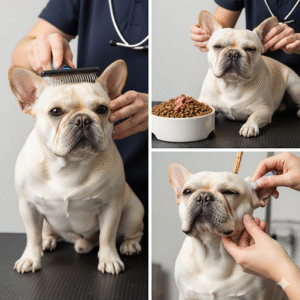 Fluffy French Bulldog Care : Grooming, Diet, and Health Treatment Tips